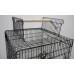 Large Bird Cage Parrot Aviary Open Roof 145cm